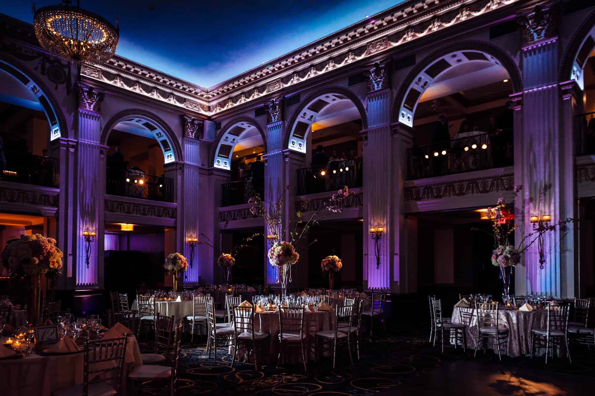 Image of the interior of the Ballroom at the Ben