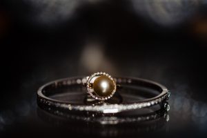 Ritz Carlton Philadelphia Wedding|detail shot of ring and bracelet