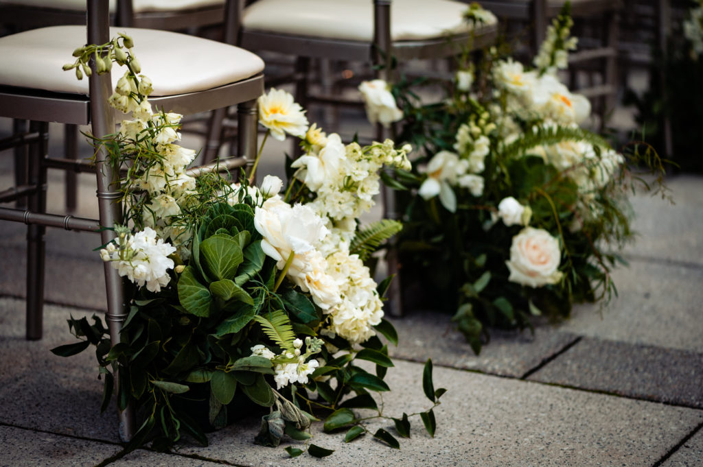the ceremony venue at the four seasons dc