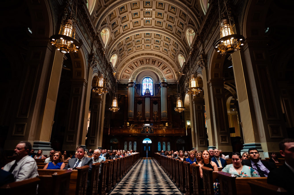 the church hallway