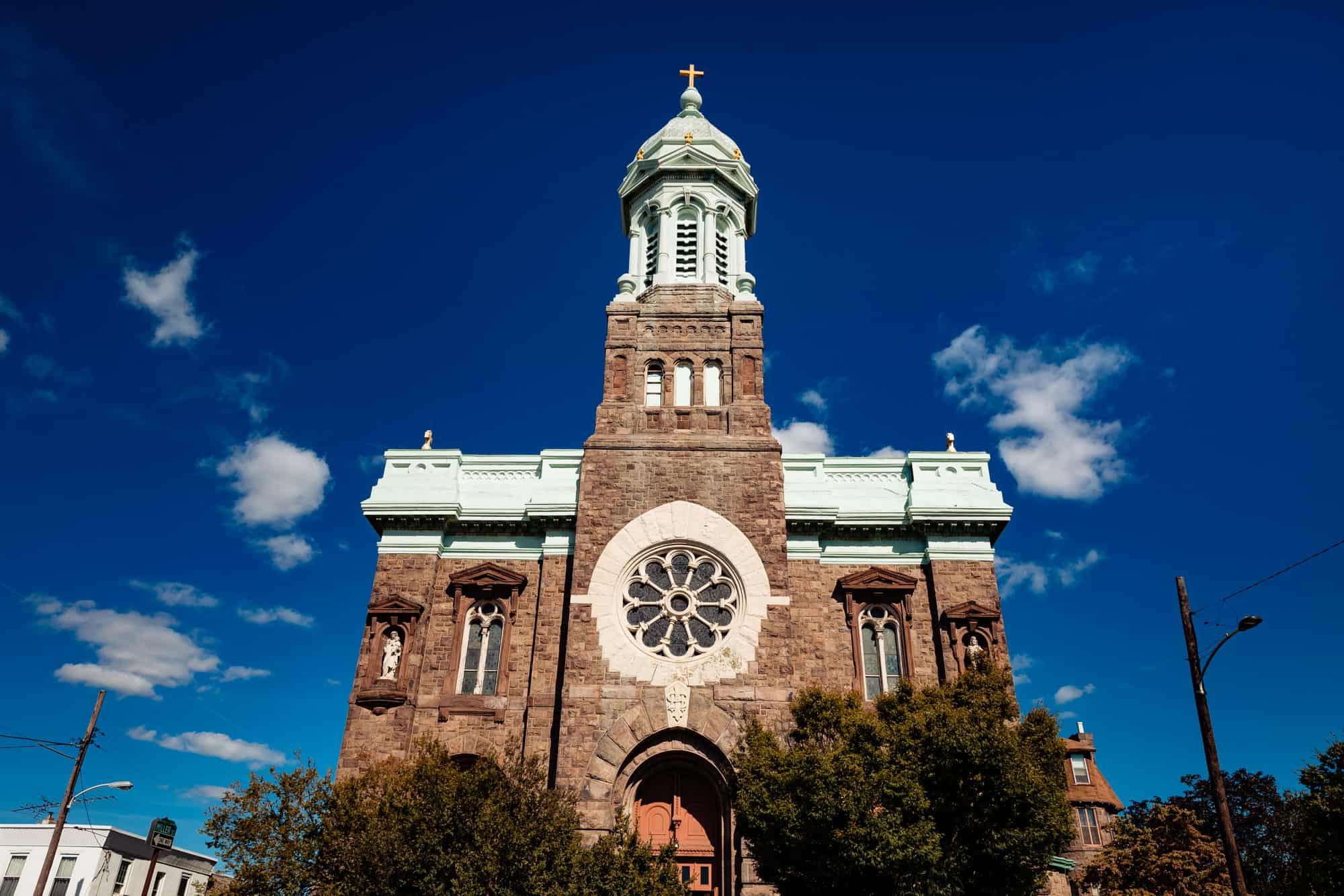 exterior shot of the cathedral