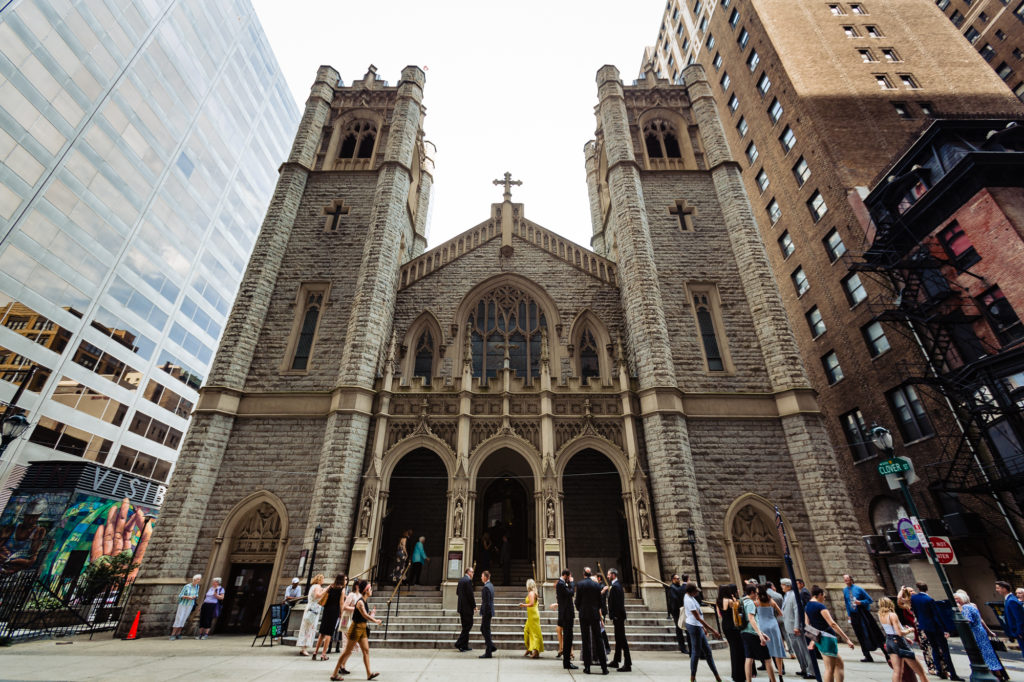 outside shot of the cathedral