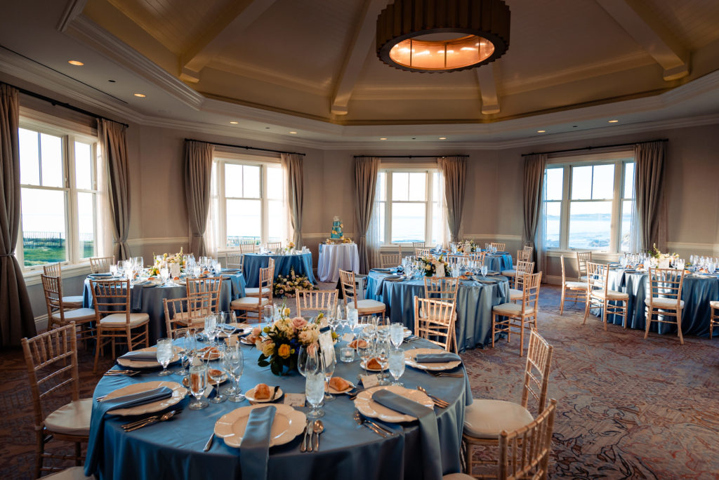 wedding reception at the Ritz-Carlton Half Moon Bay
