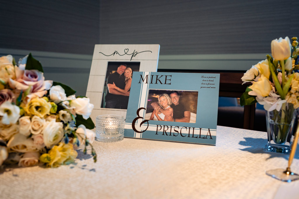 wedding table decors at the Ritz-Carlton Half Moon Bay
