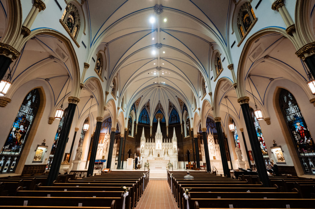 interior of the cathedral