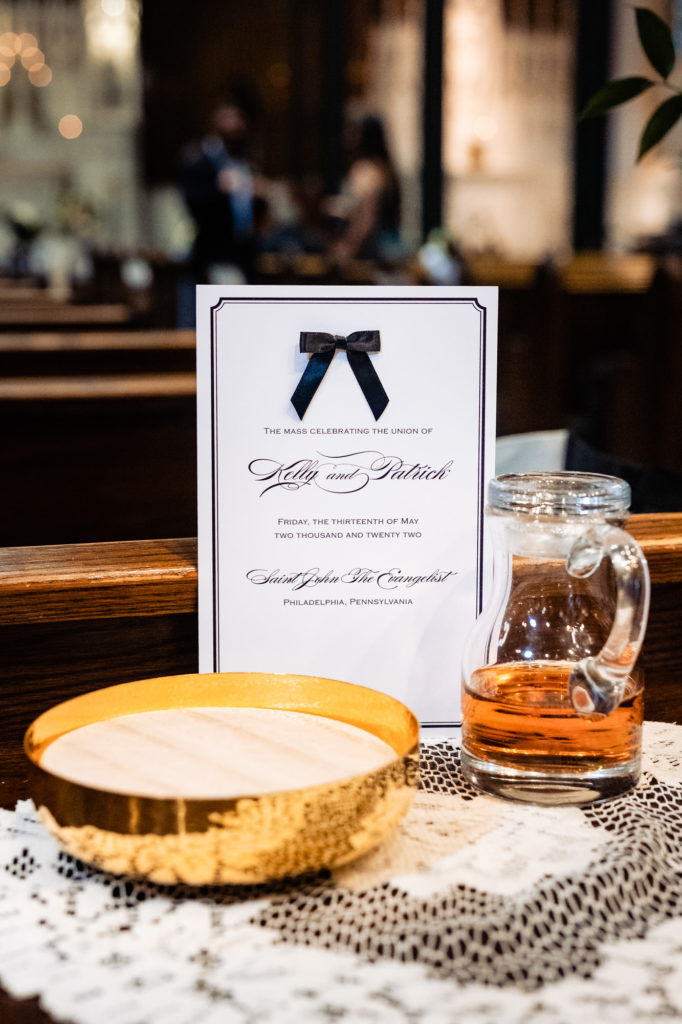 the wedding invitation