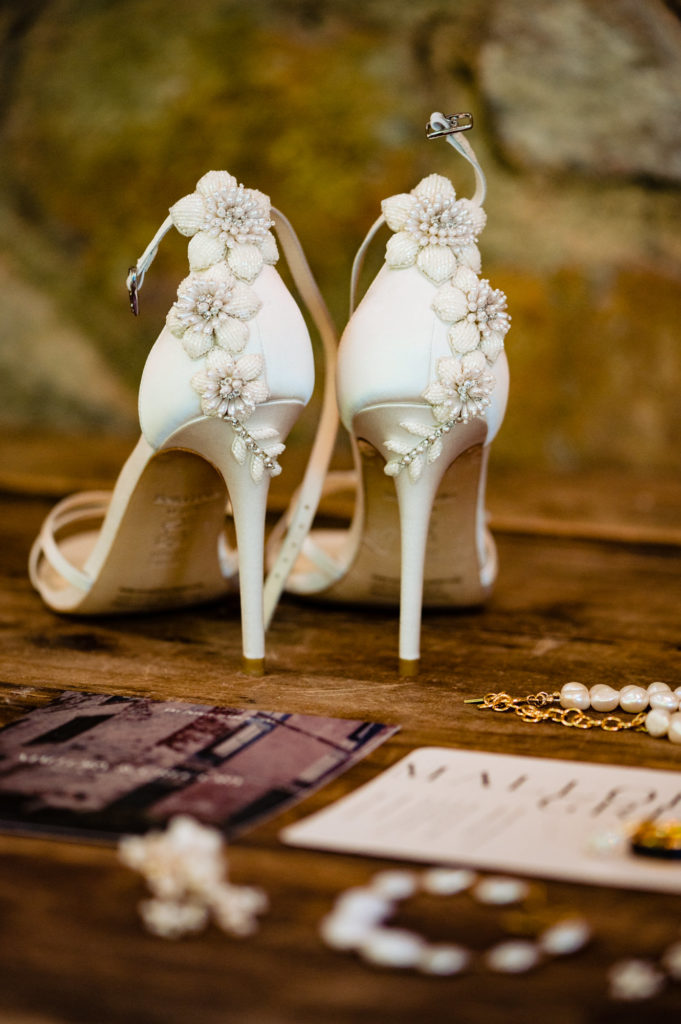 the bridal shoes