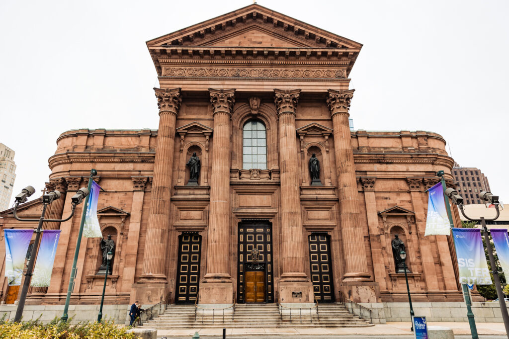 exterior of the cathedral