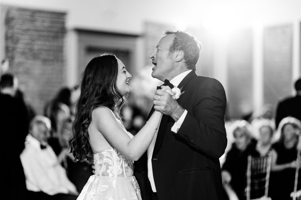 bride dances with her father