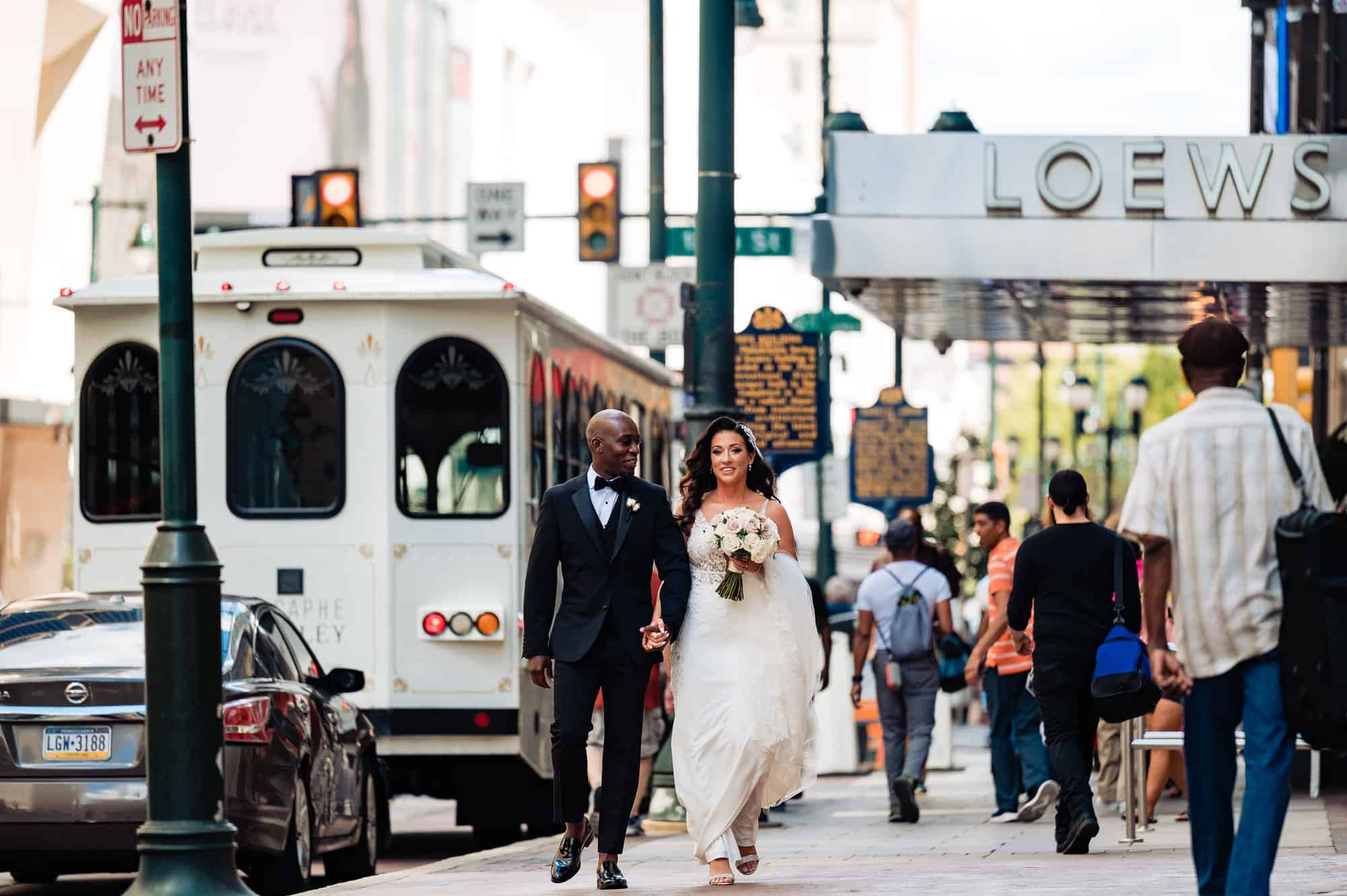 the bridal portrait at the white stairway