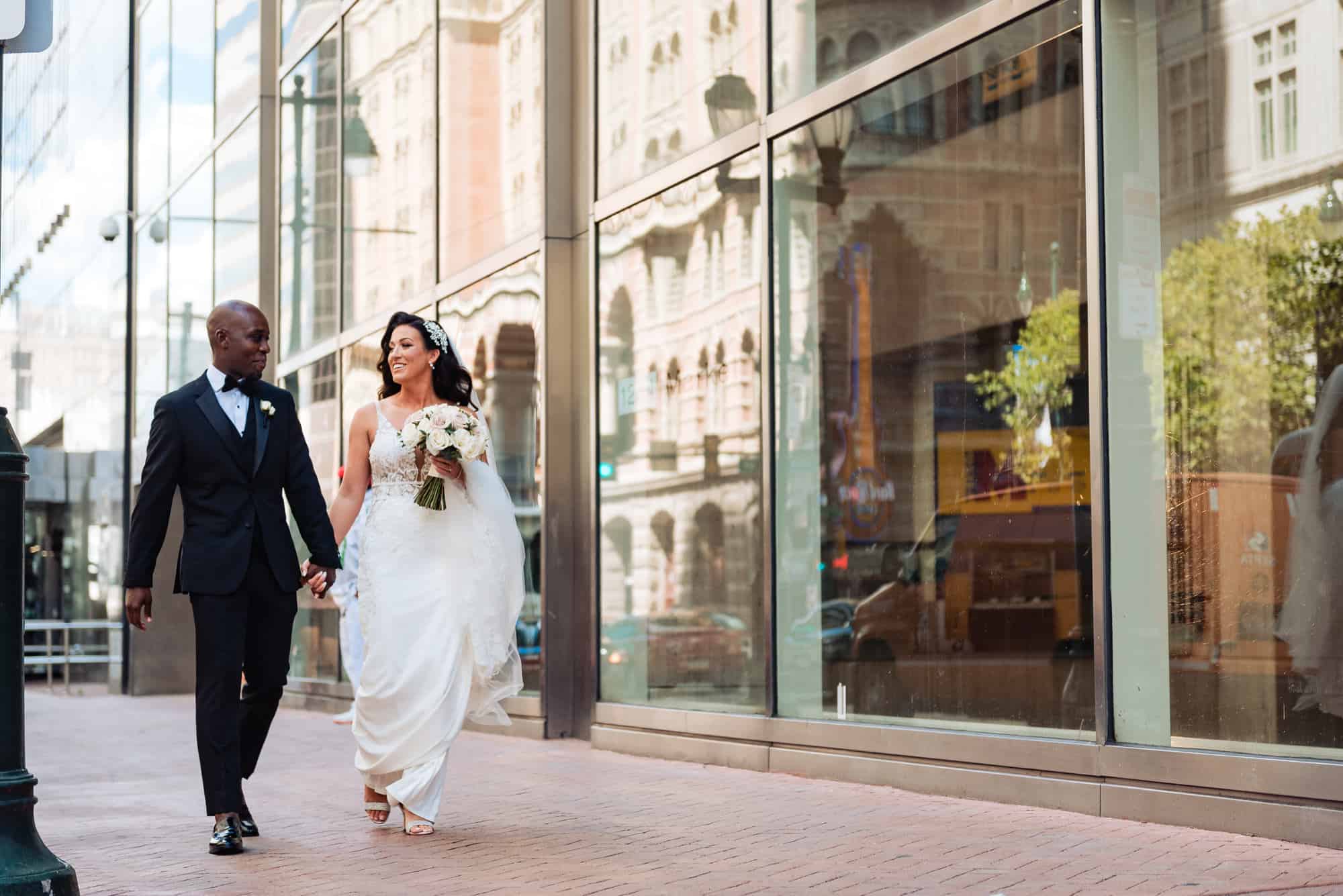 the bridal portrait at the white stairway