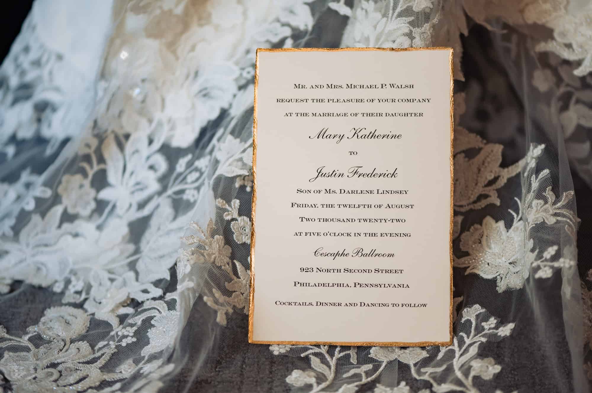 wedding invitation