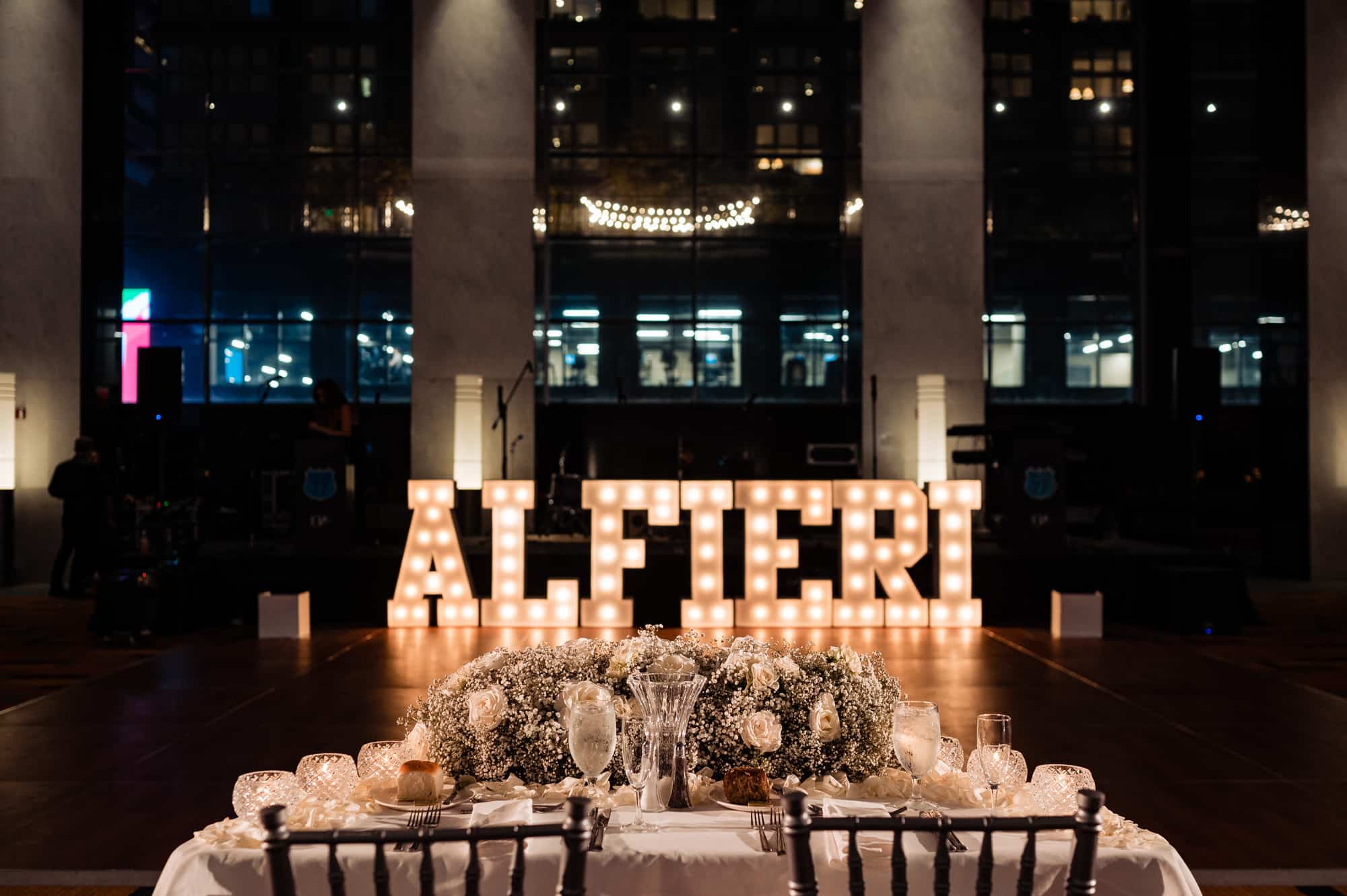 front view of the loews hotel philadelphia wedding reception