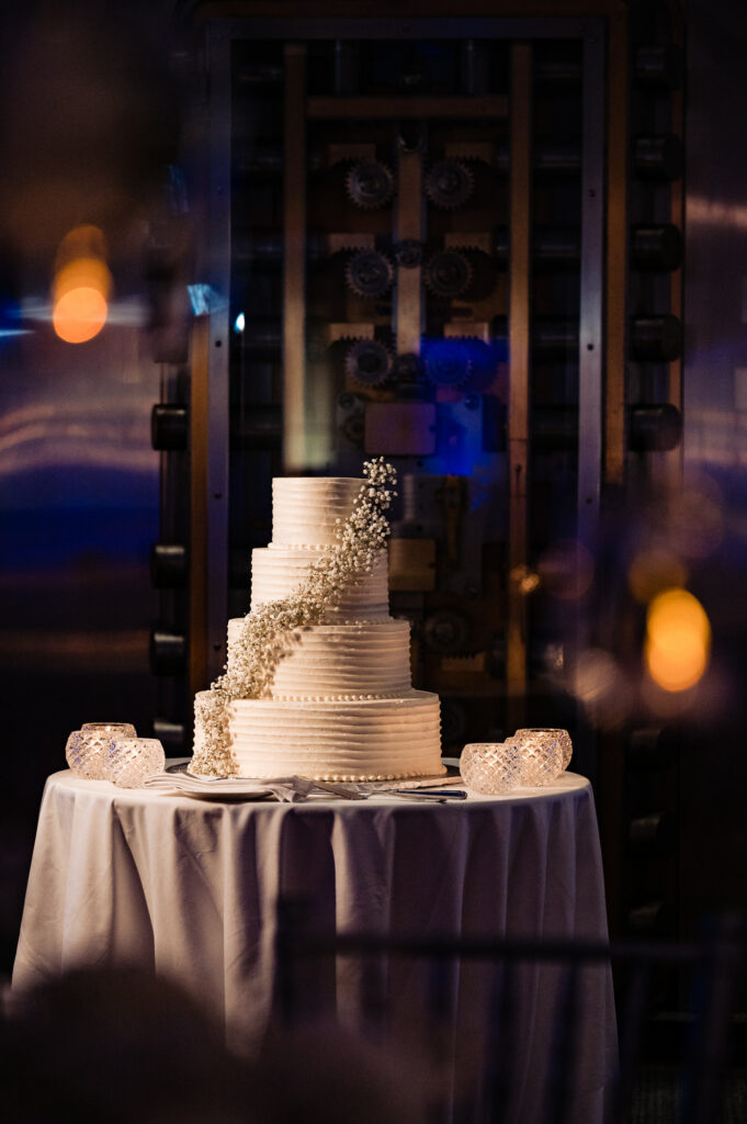 the wedding cake