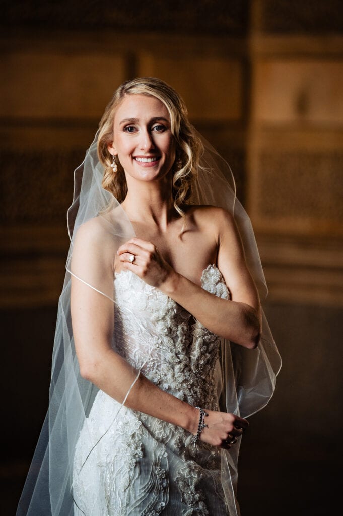 portrait of the bride