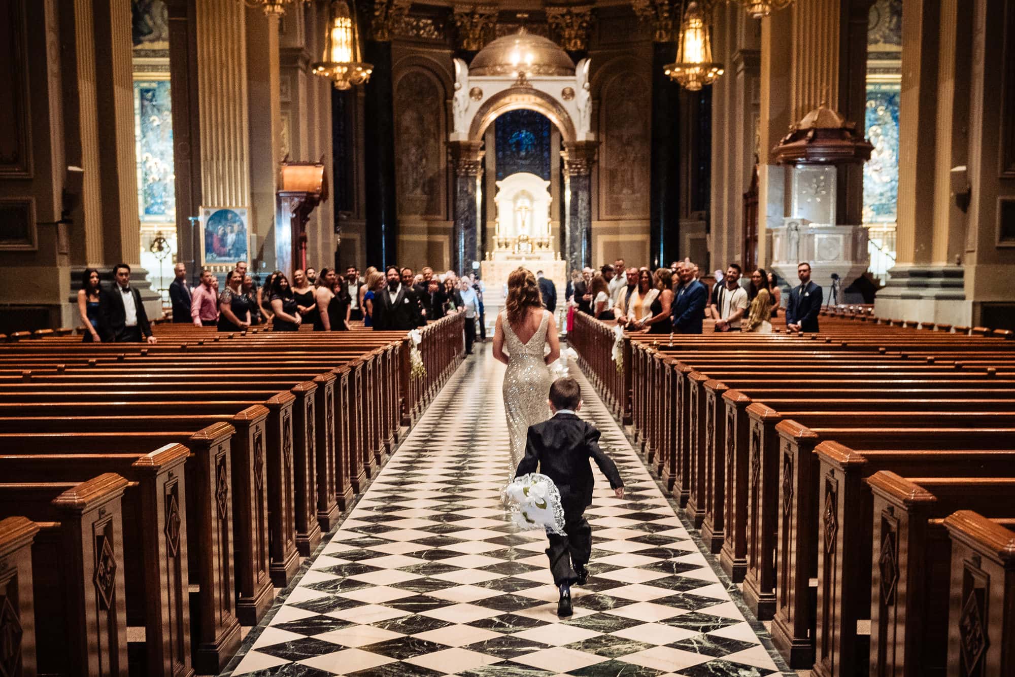 the church's hallway