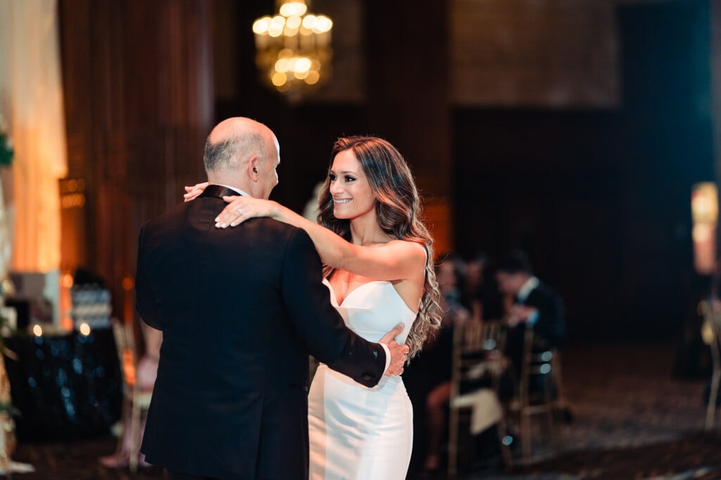 bride dancing with her father