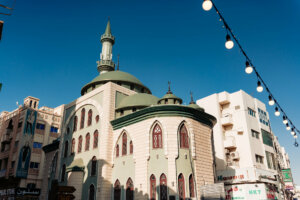 Green Mosque near Gold Souk