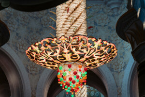Chandelier in Sheikh Zayed Mosque Abu Dhabi